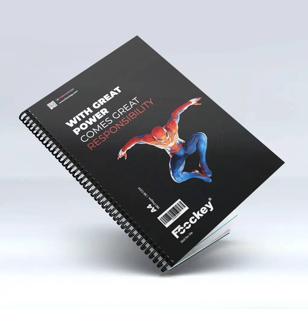 Spider Man | A4 | 58 GSM Ruled